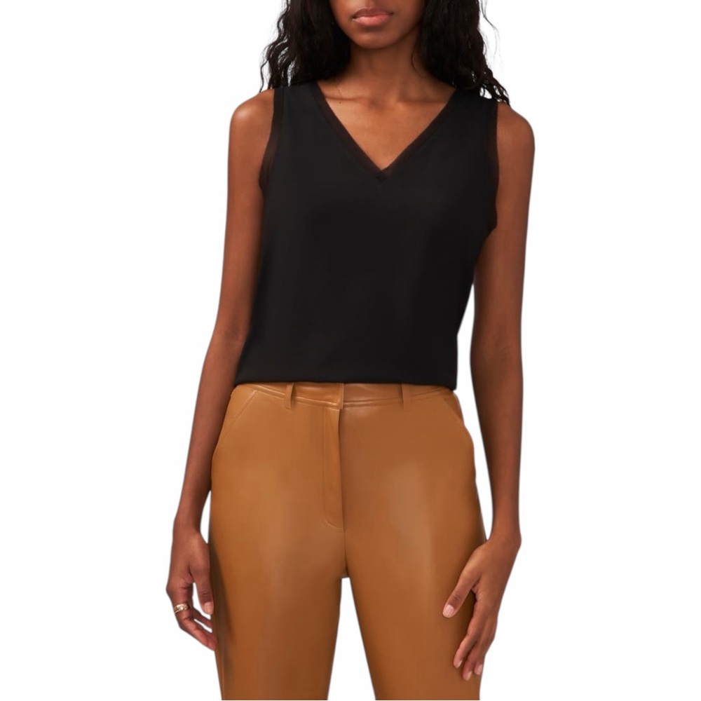 Halogen Raw Edge Tank Top